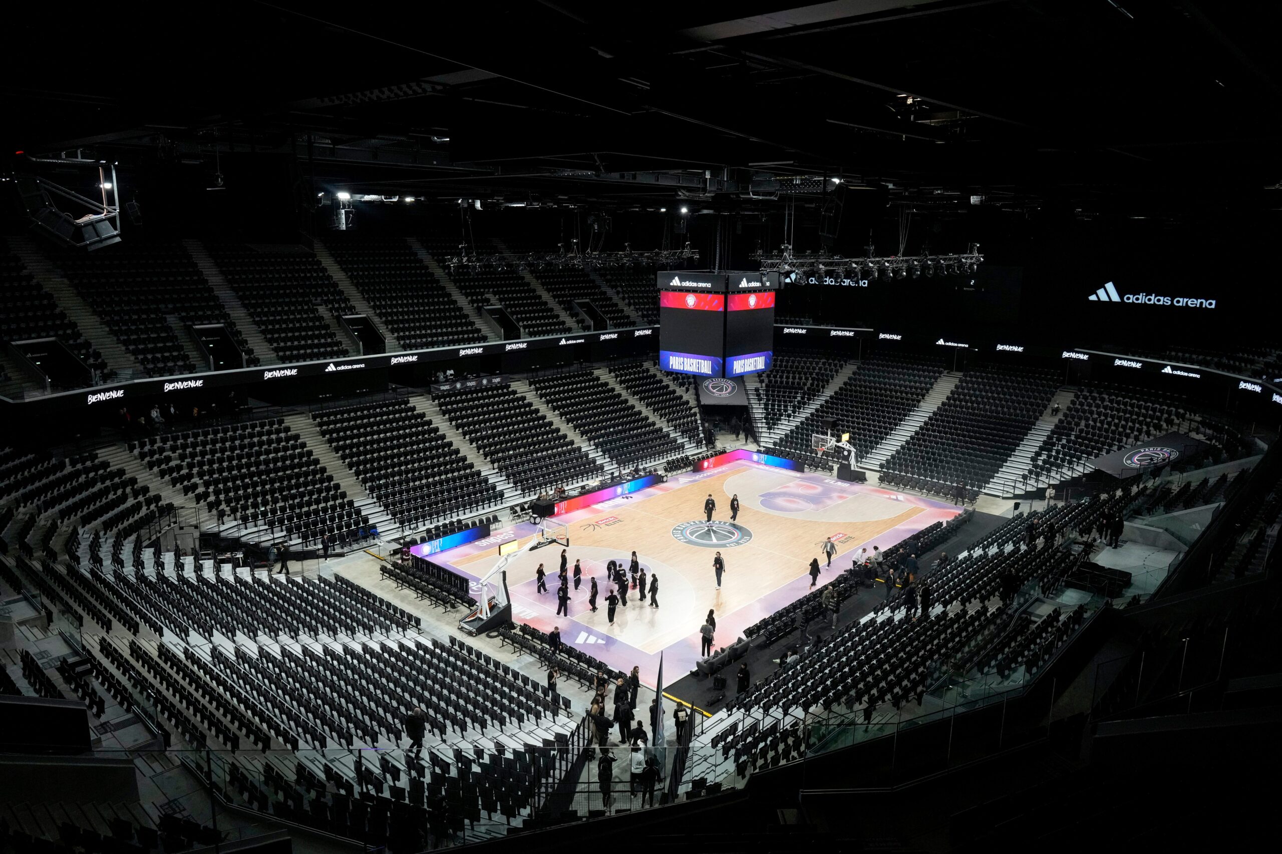 Inside Adidas Arena in Paris, built for the 2024 Olympics