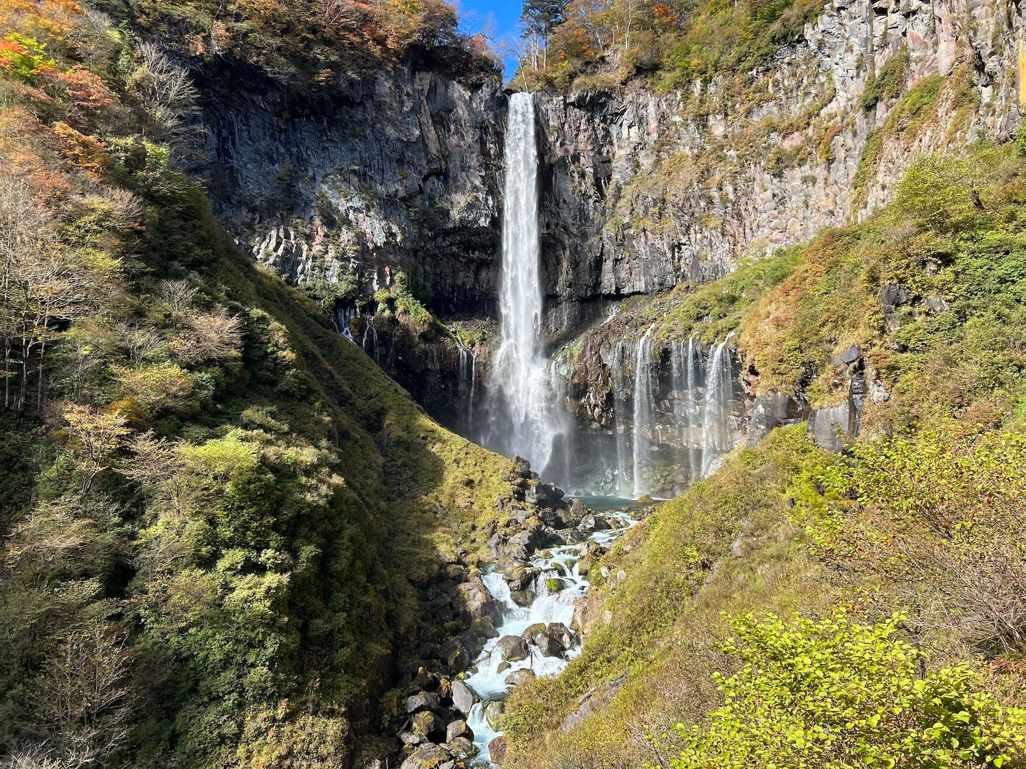 Kegon watervallen in Nikko, Japan.