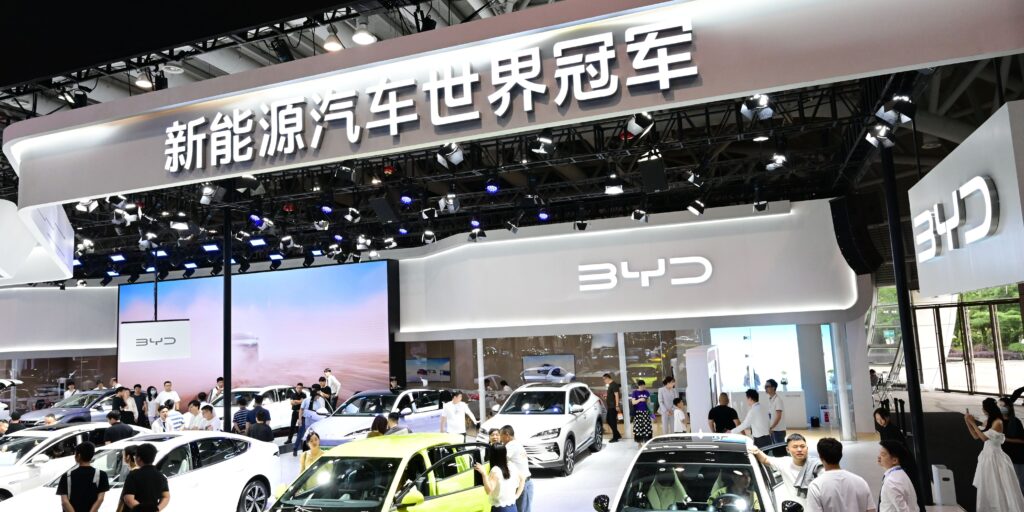 EU import elektrische auto's China hogere heffing