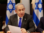 De Israëlische premier Benjamin Netanyahu.