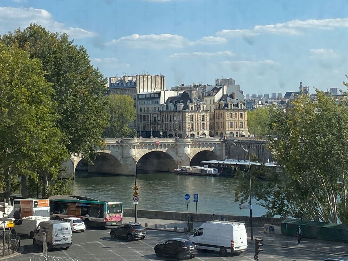 the seine in paris