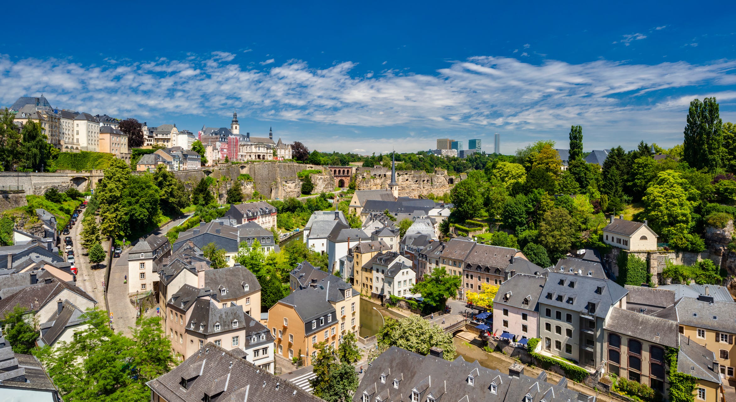 Stock photo shows Luxembourg.