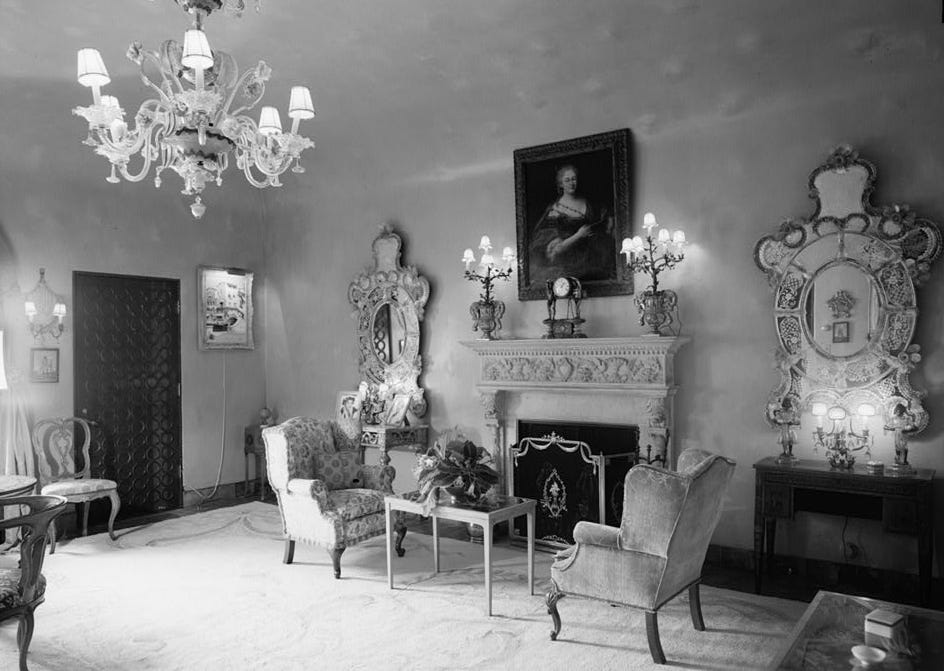 The Venetian room at Mar-a-Lago.