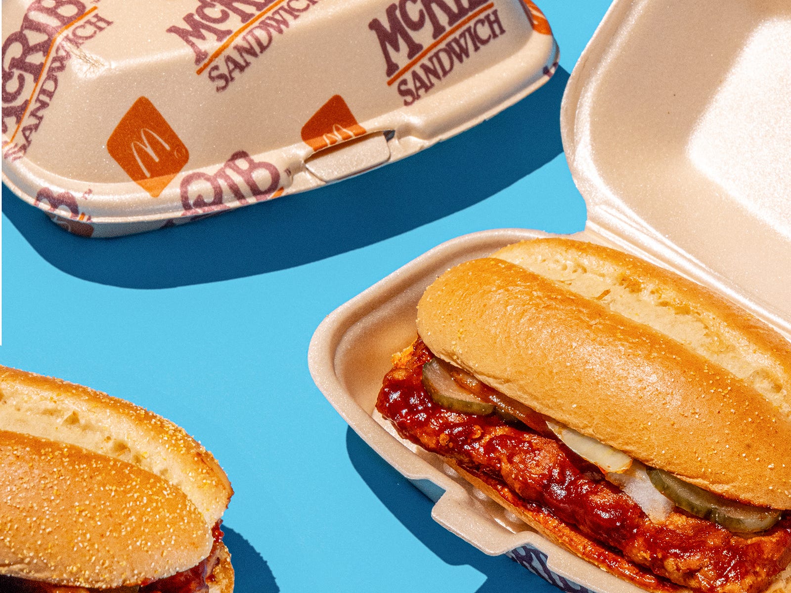 McRib from McDonald's.