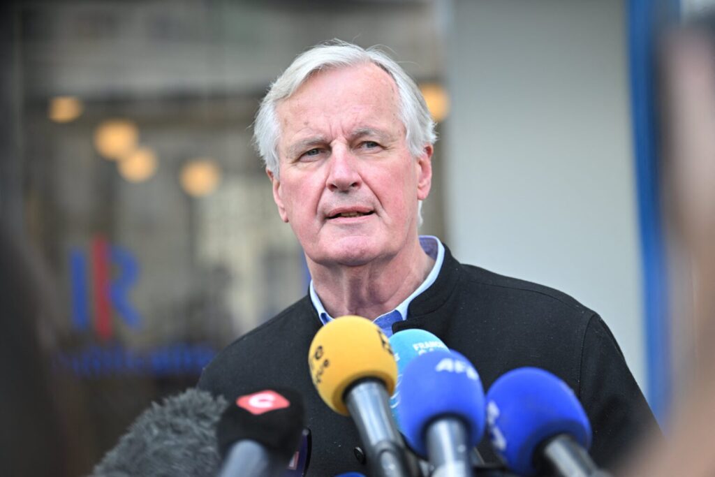 premier Frankrijk Michel Barnier