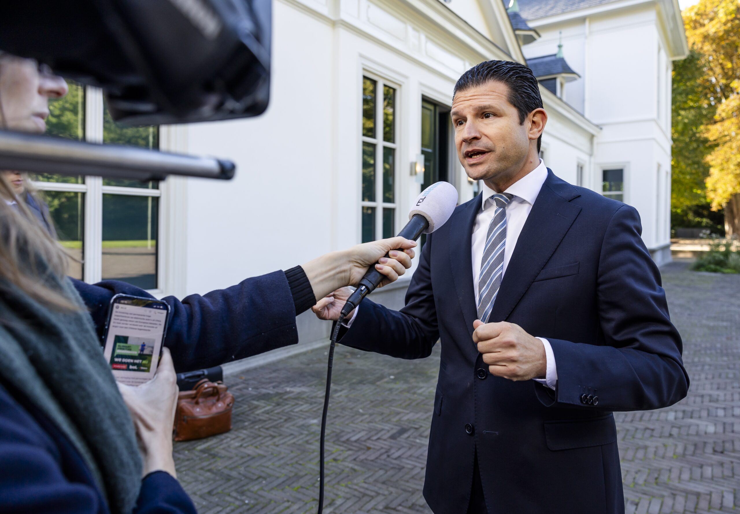 Dirk Beljaarts, minister van Economische Zaken.