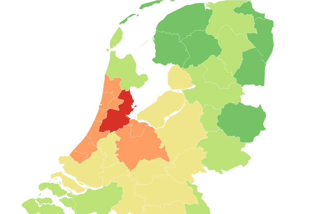 huizenprijs Nederland derde kwartaal 2024 100 vierkante meter