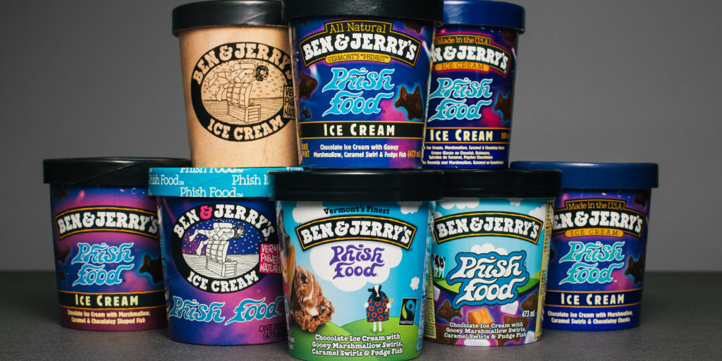 Ben & Jerry's Phish food
