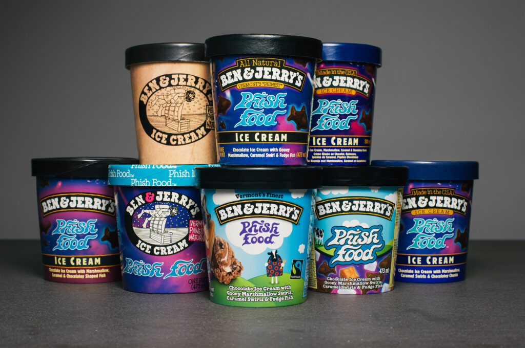 Ben & Jerry's Phish food