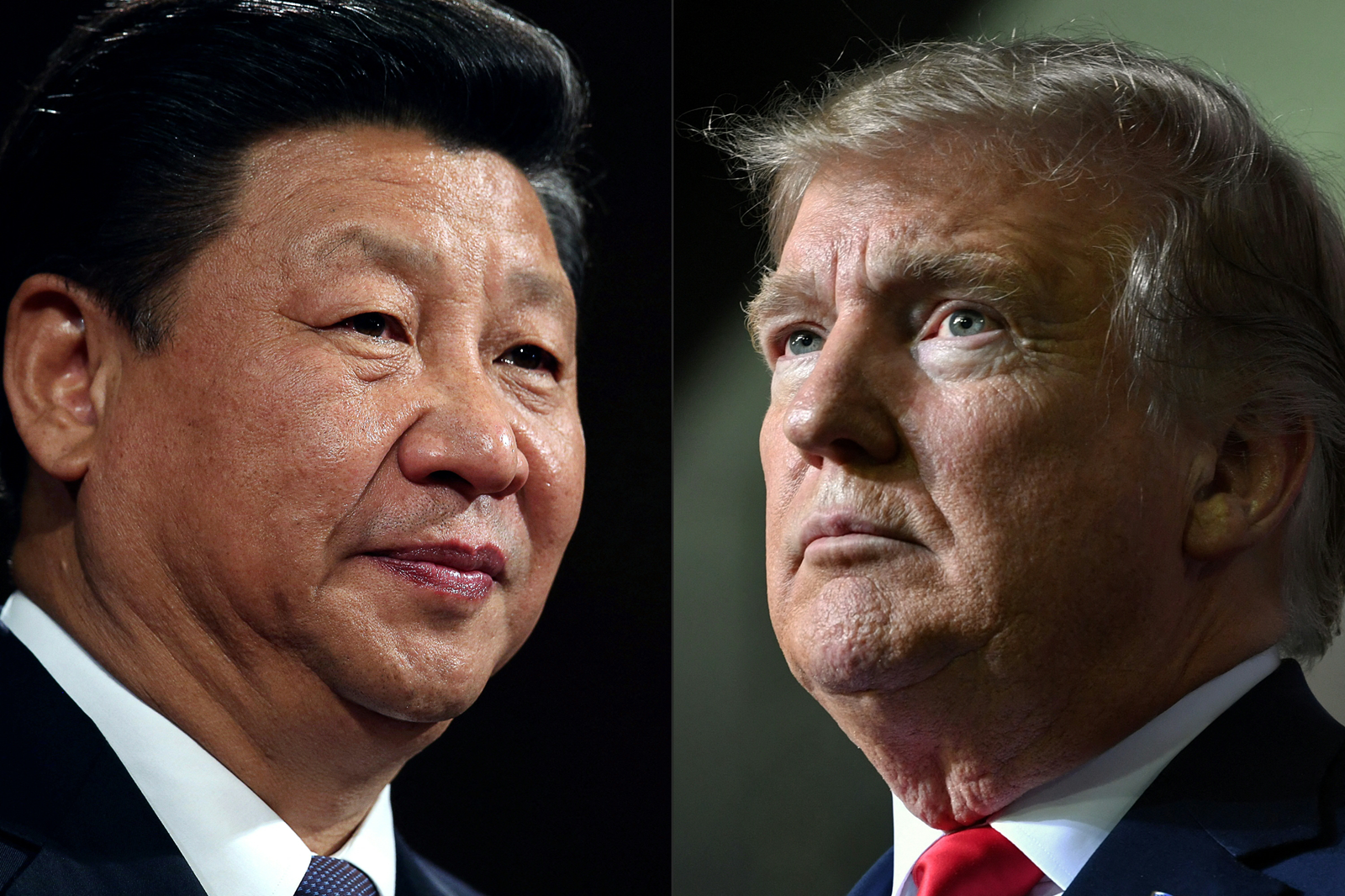 Foto: Xi Jinping en Donald Trump, Dan Kitwood, Nicholas Kamm / AFP / POOL via ANP