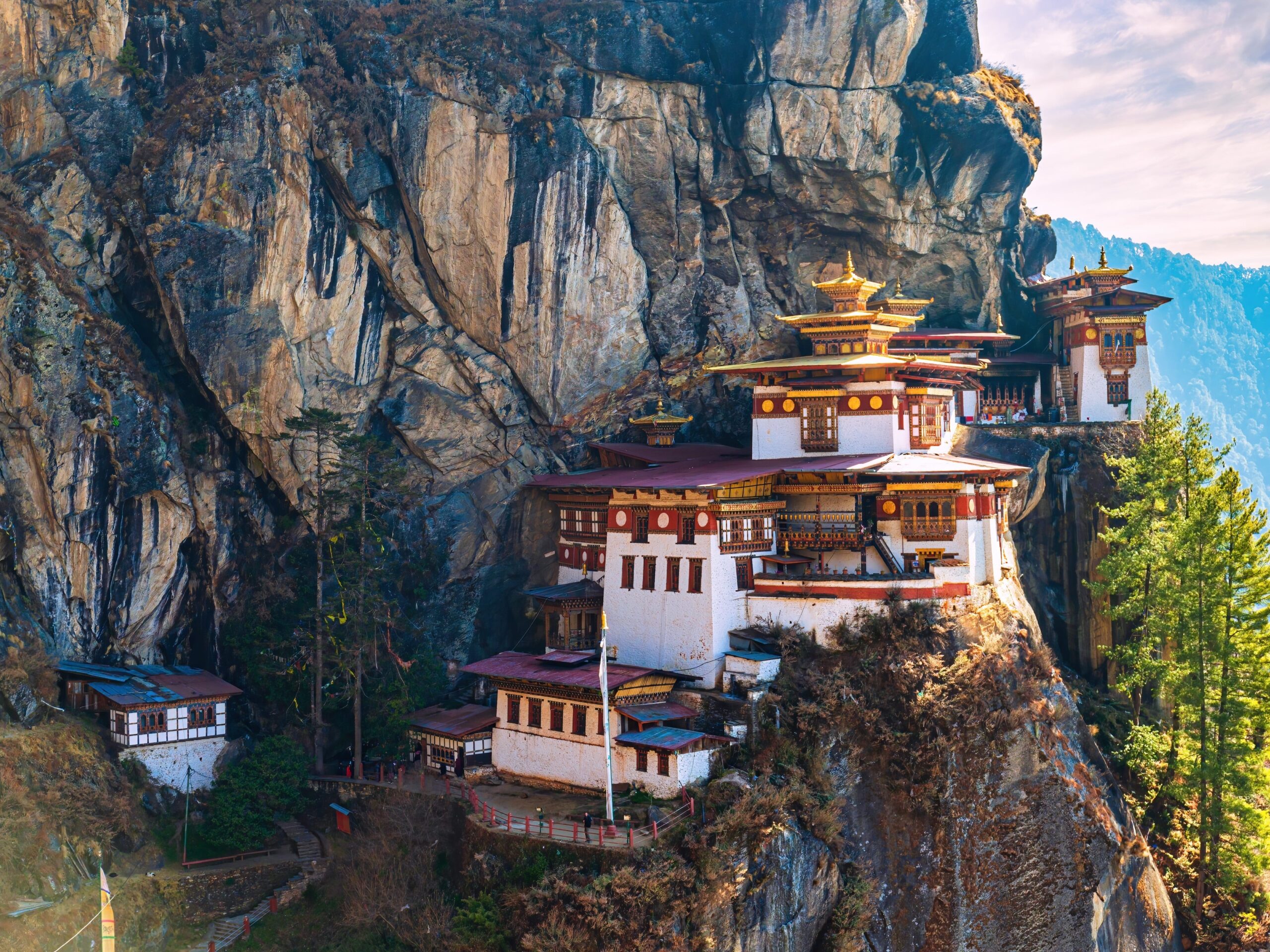 Taktshang Goemba Tigers Nest monastery in Bhutan