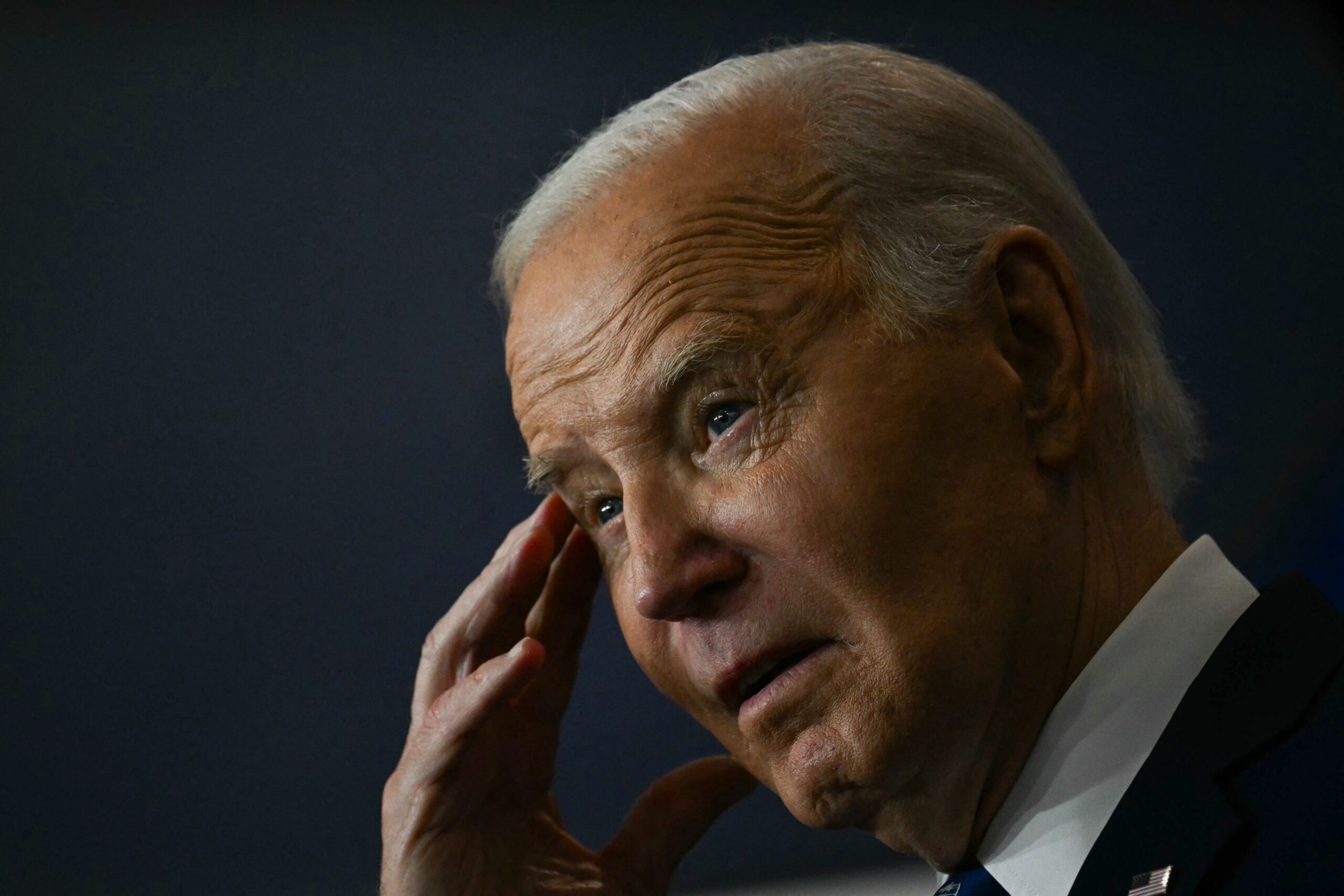 De Amerikaanse president Joe Biden. Foto:  Jim Watson / AFP