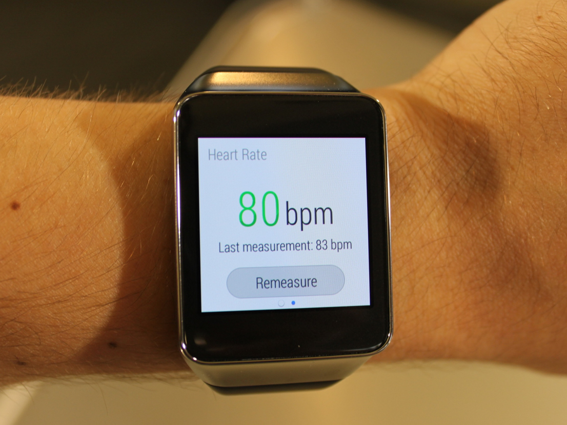 android wear heart rate