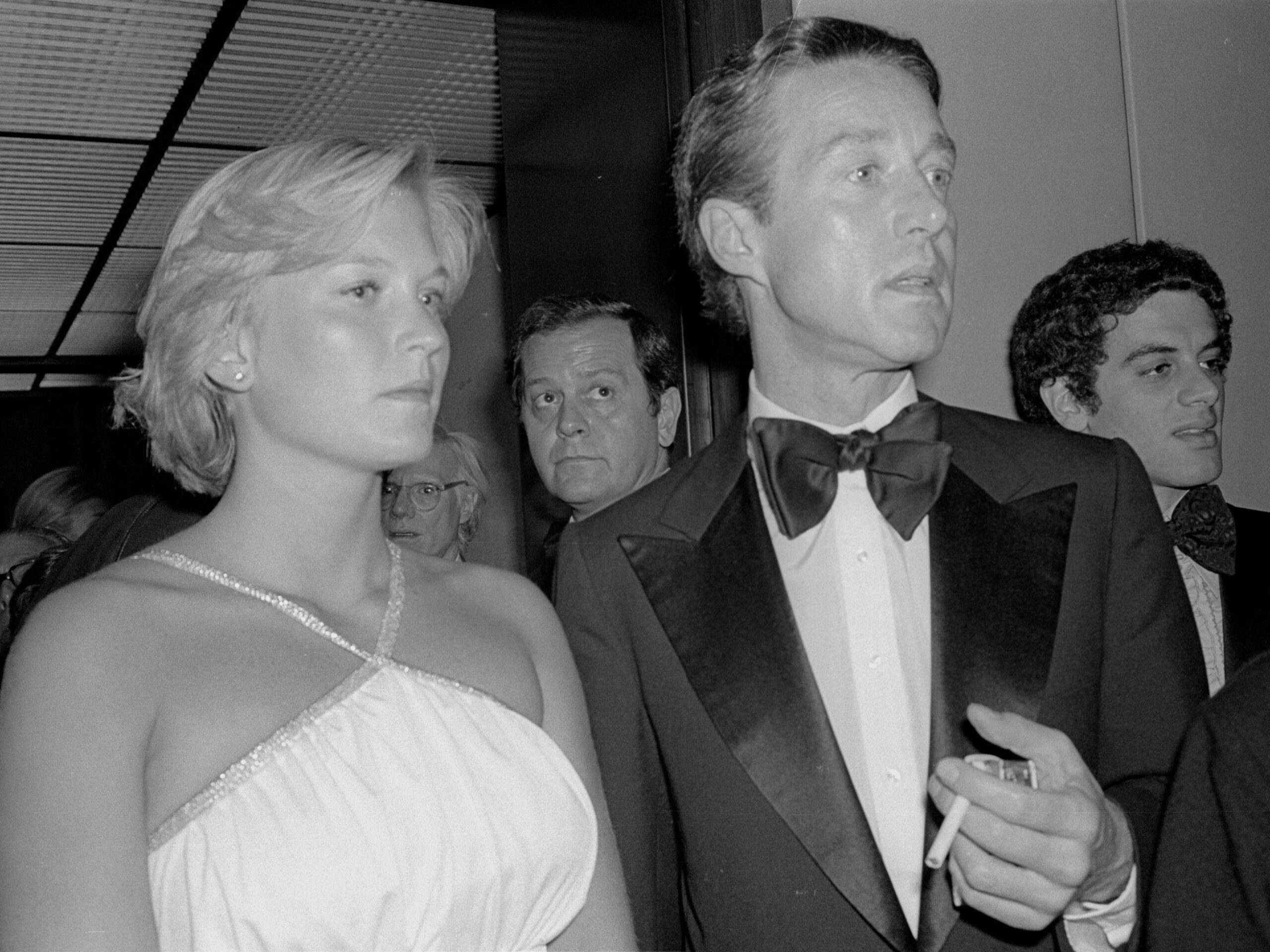 Susan Ford and american fashion designer Halston