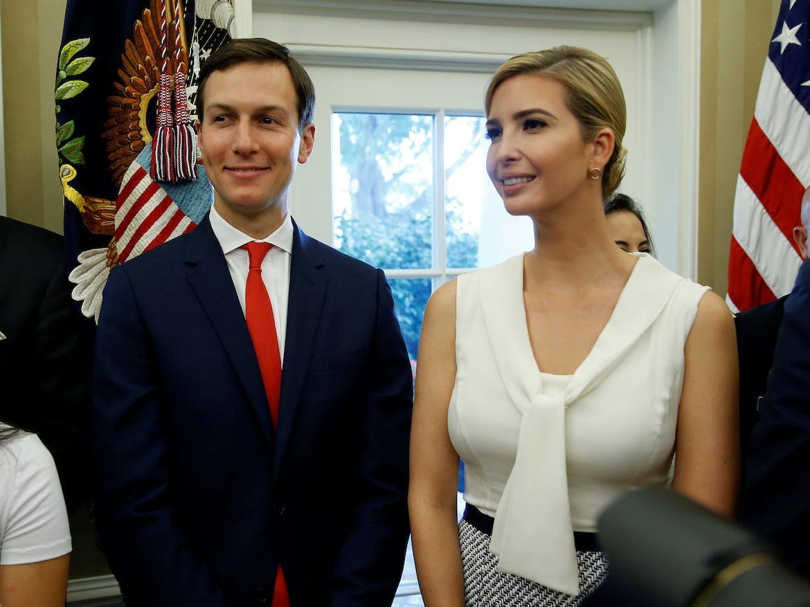 Jared Kushner and Ivanka Trump