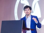 SHANGHAI, CHINA - AUGUST 30: Liang Wenfeng, founder of startup DeepSeek, delivers keynote speech during the 10th China Private Equity Golden Bull Awards on August 30, 2019 in Shanghai, China. PUBLICATIONxNOTxINxCHN Copyright: xVCGx 111545343314