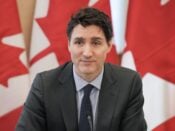 Mandatory Credit: Photo by Canadian Press/Shutterstock (15127642g) Canadian Prime Minister Justin Trudeau delivers remarks at a Canada-US relations meeting at the Ontario Investment and Trade Centre in Toronto, on Friday, Jan. 31, 2025. Us-Cda-Tariffs, Toronto, Can - 31 Jan 2025