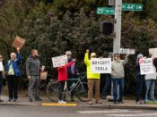 Tesla protesten