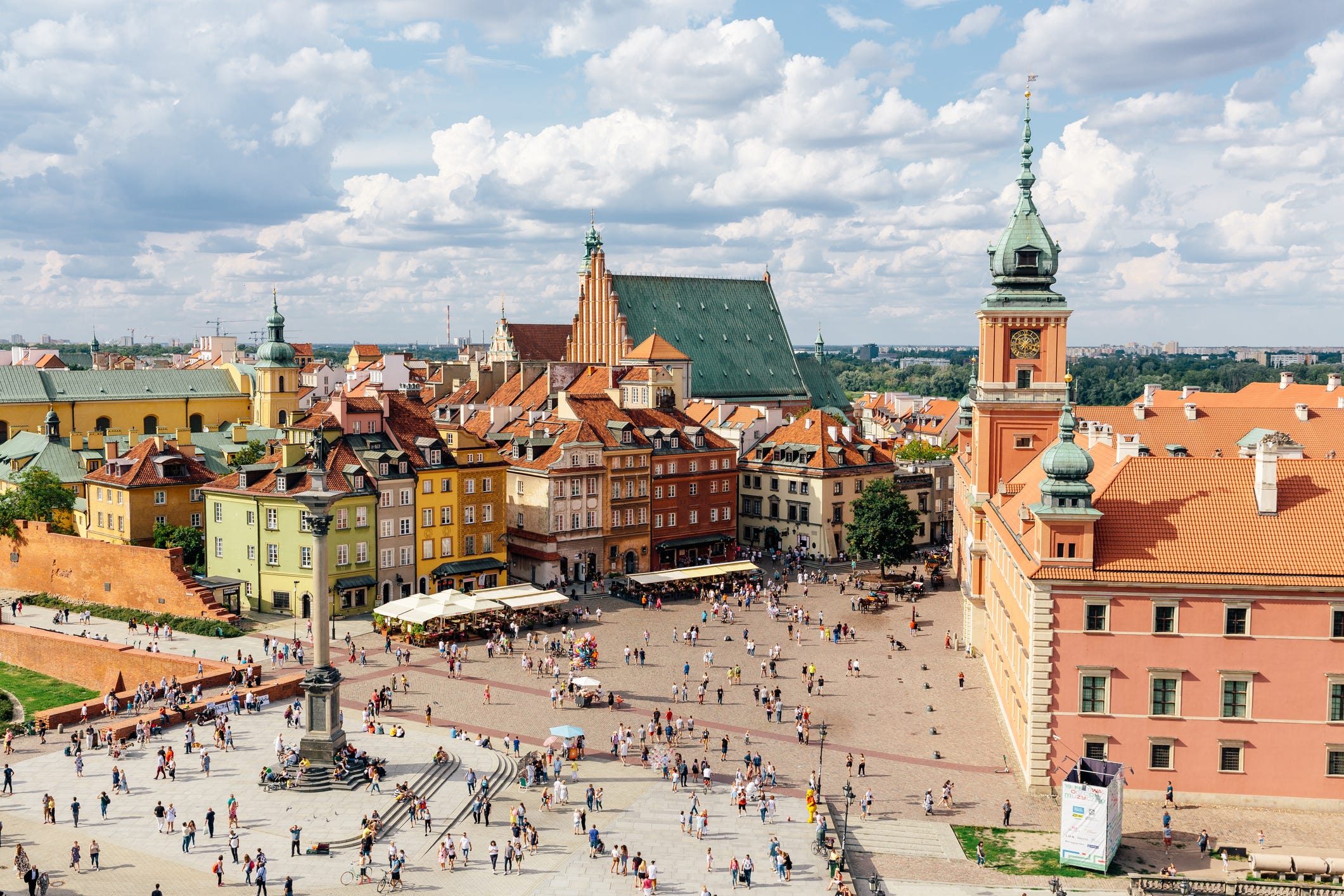 Stock photo shows Warsaw, Poland.