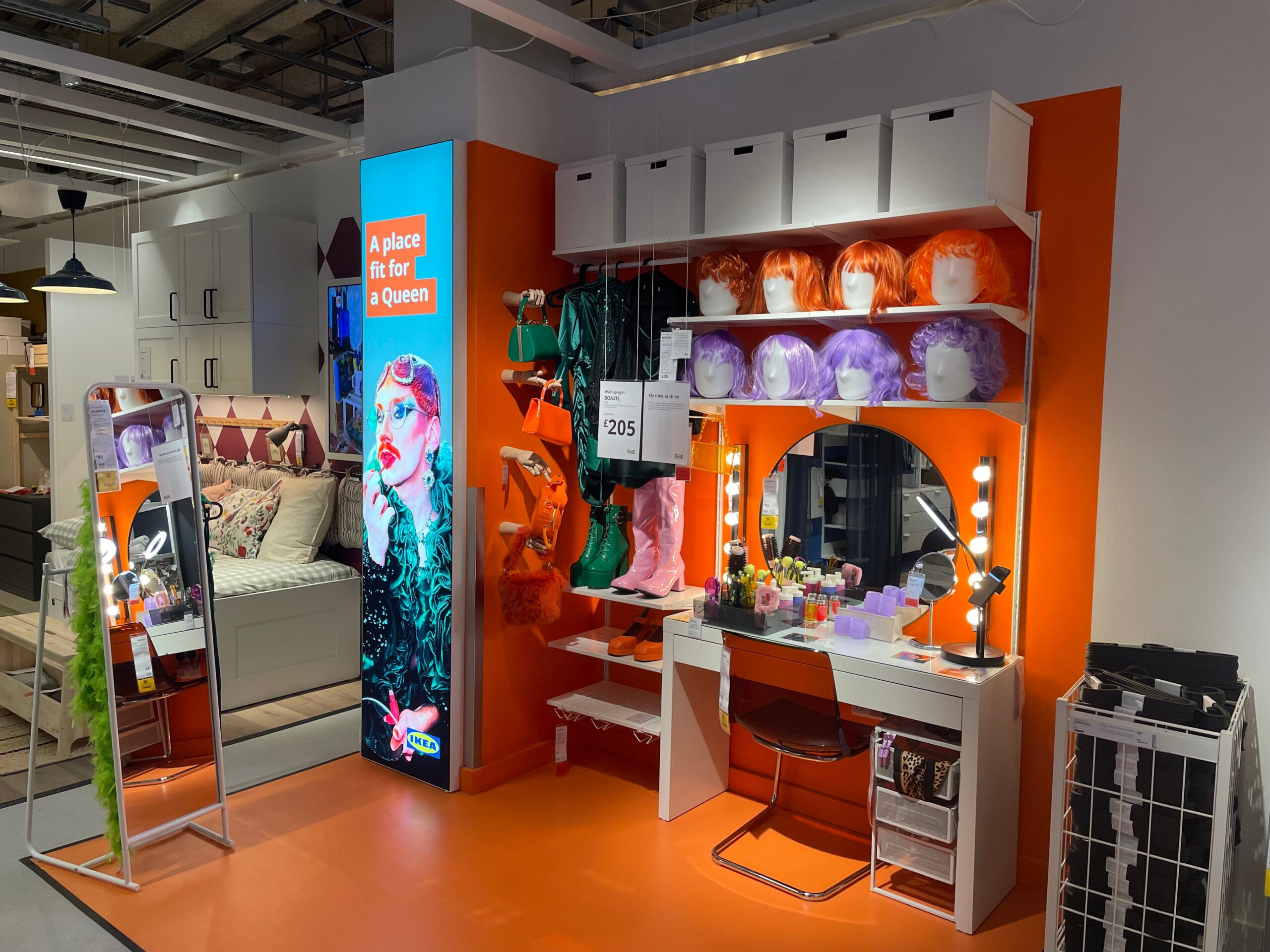 A 'curated shop' in Oxford Street's IKEA store