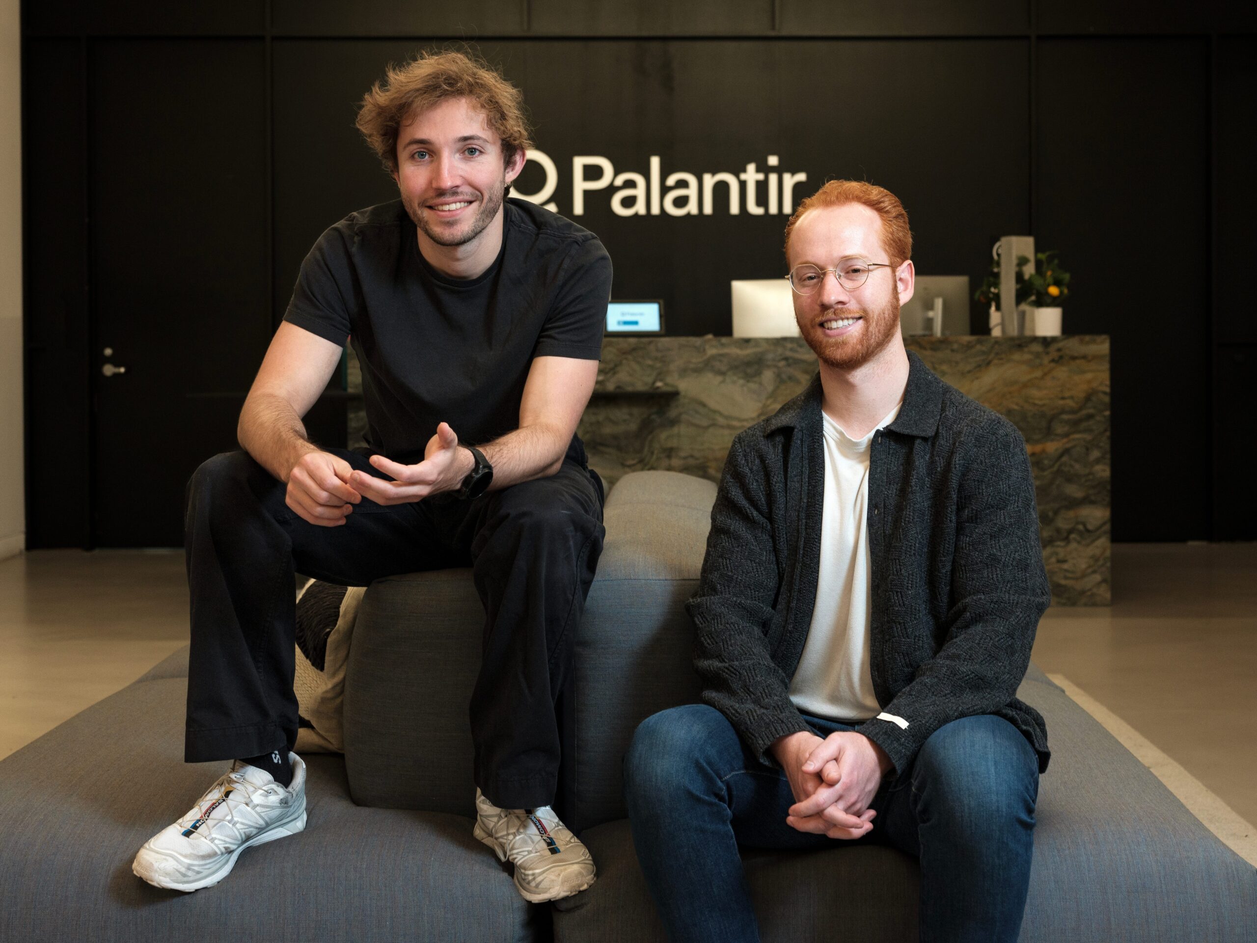 Jeremy David and Drew Goldstein, co-heads of healthcare at Palantir.