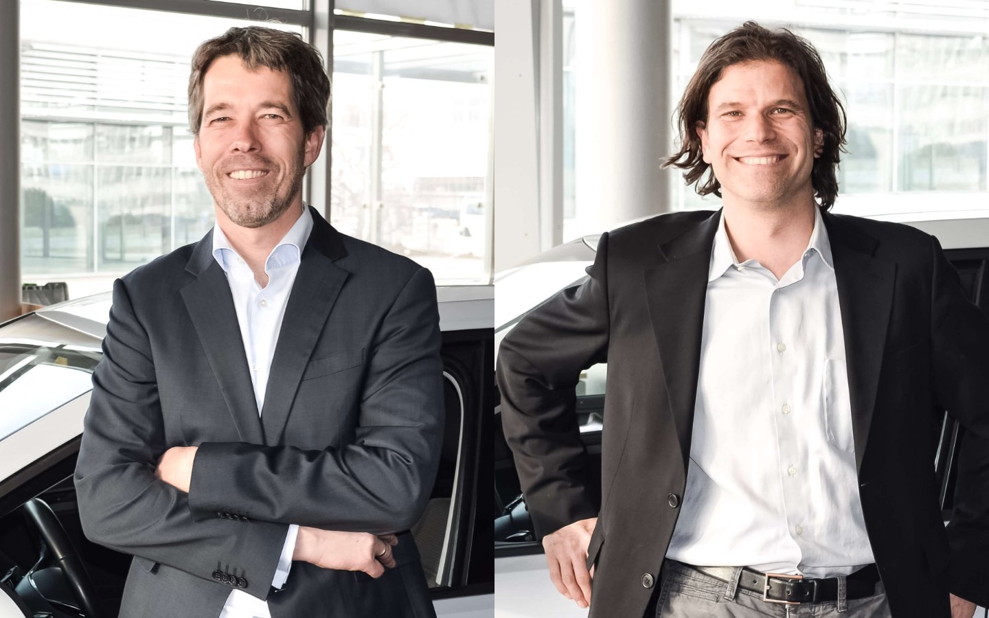 CEO Marcus Berger van Aviloo (links) en CTO Nikolaus Mayerhofer van Aviloo (rechts).