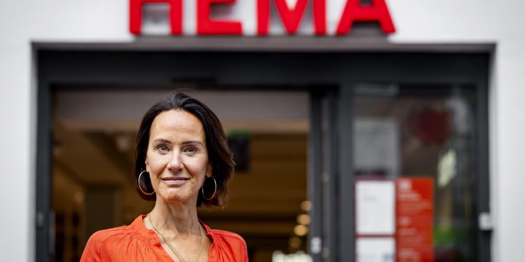 Portret van HEMA CEO Saskia Egas Reparaz.