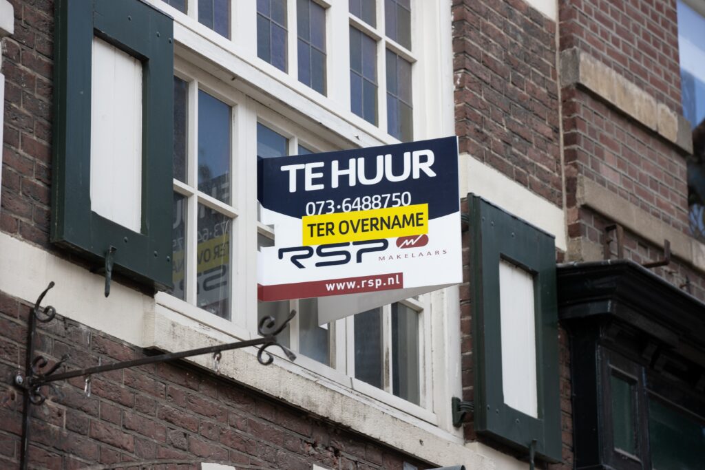 Een huurpand in de binnenstad ter overname.