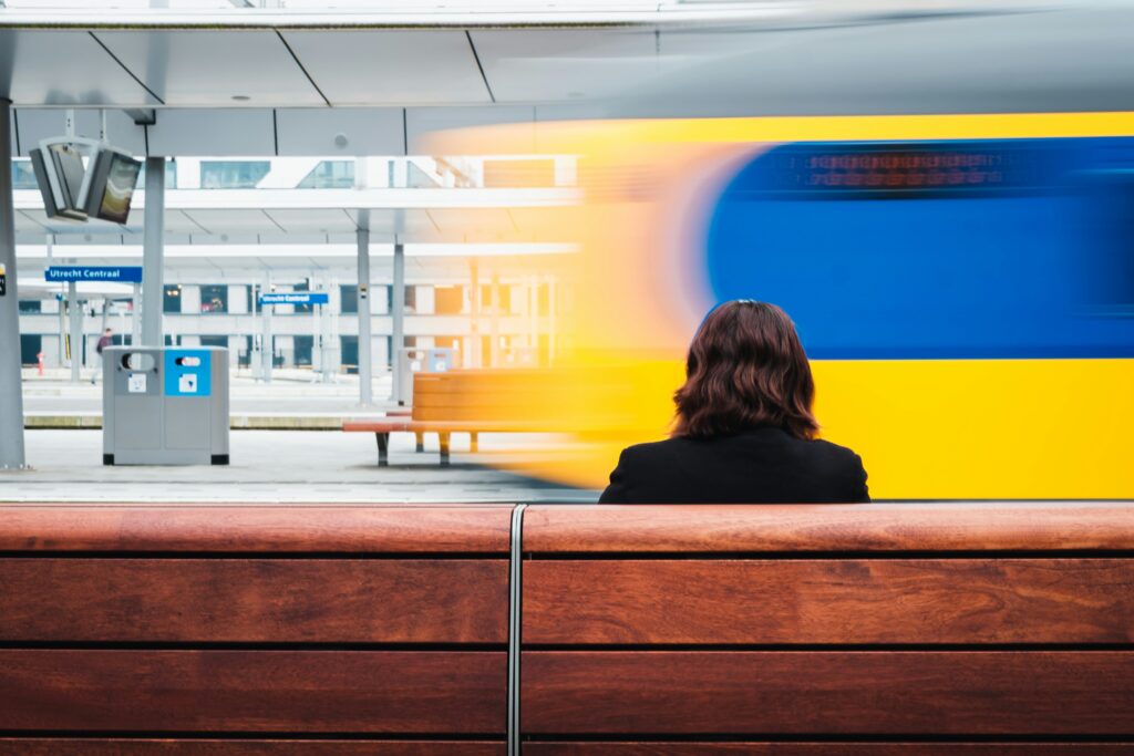 Trein bij Utrecht Centraal