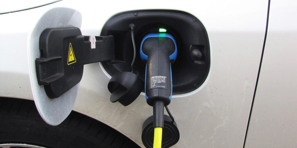 Auto met stekker